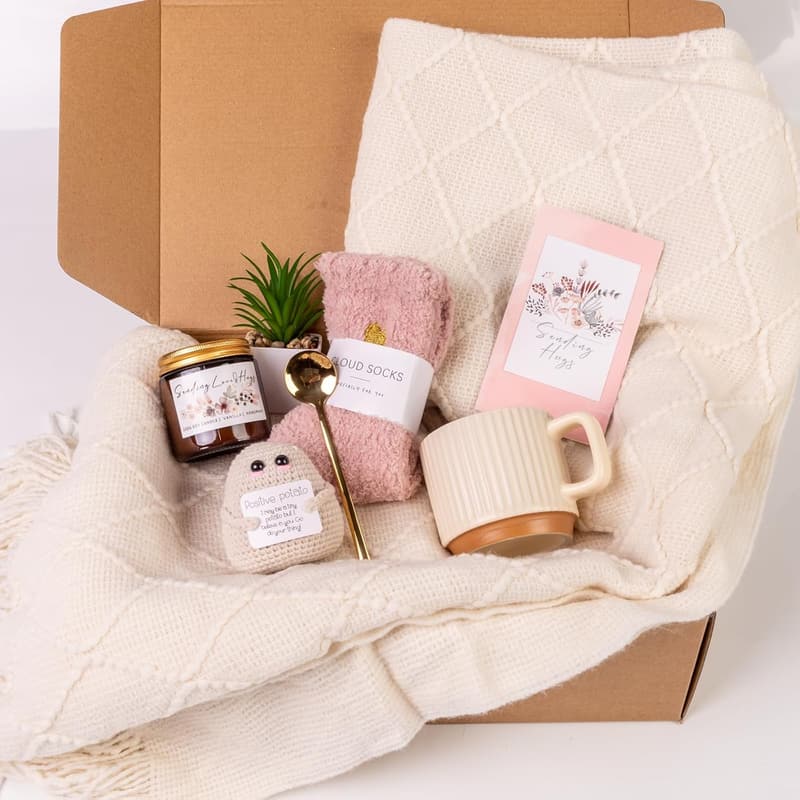 Get Well Soon Gift Basket for Women - Care Package
