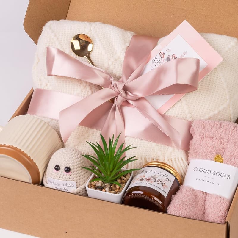 Get Well Soon Gift Basket for Women - Care Package