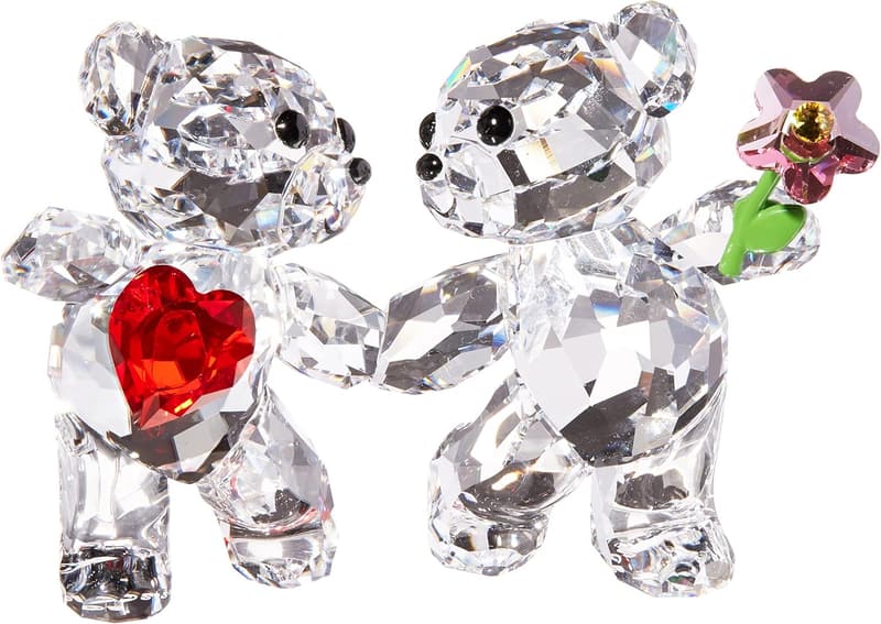 Swarovski Kris Bears Happy Together Figurine Set