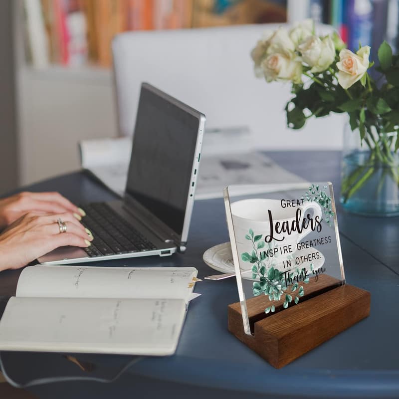 Thank You Gifts for Women - Mentor Desk Decor