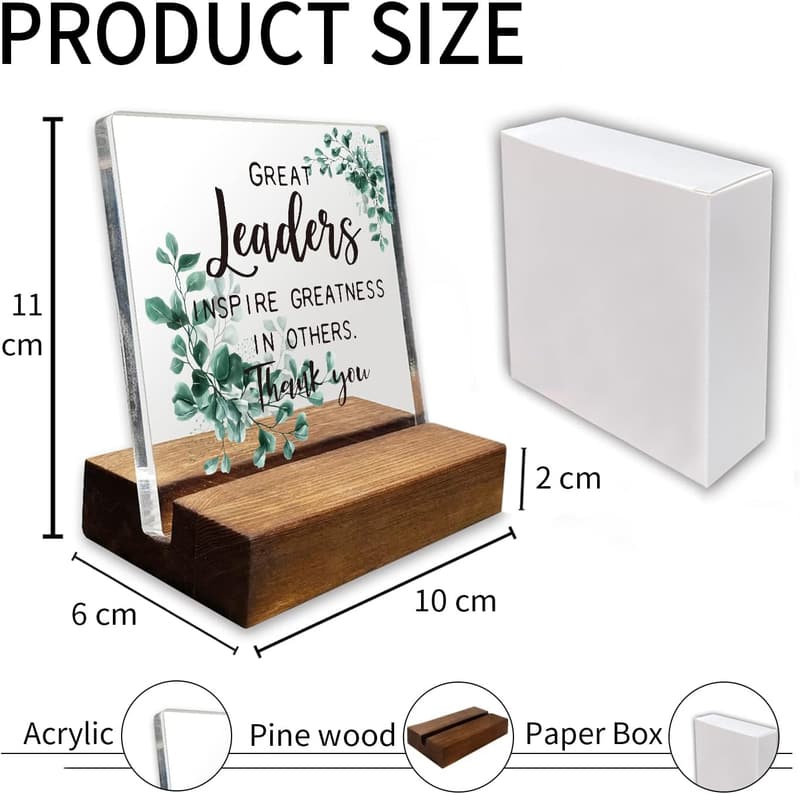 Thank You Gifts for Women - Mentor Desk Decor
