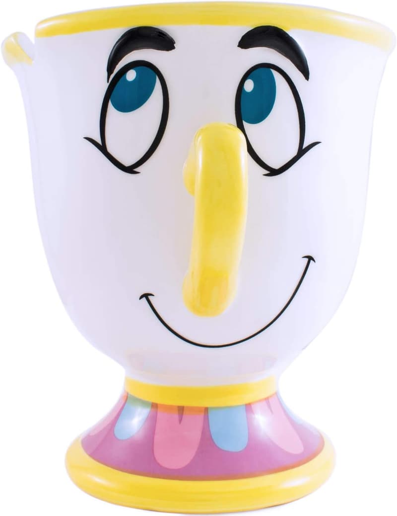 Disney Beauty and the Beast Chip 3D Sculpted Coffee Mug 20 oz