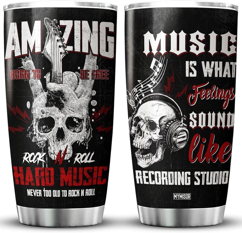 20oz Stainless Steel Tumbler for Rock Music Lovers