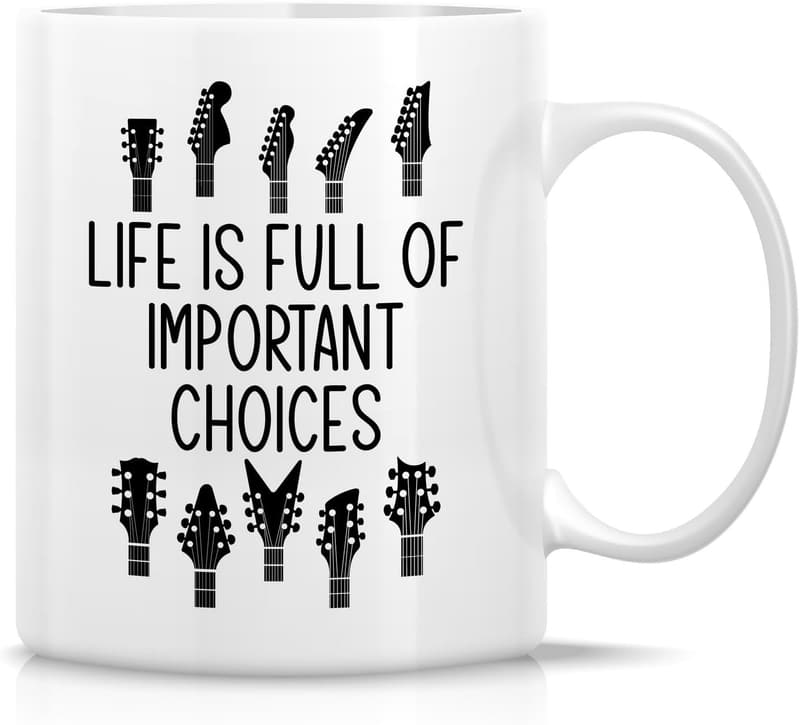 Funny Guitarist Mug - Sarcastic Coffee Gift for Music Lovers