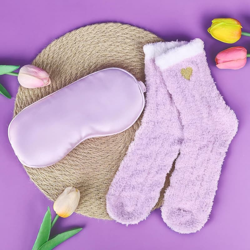 Get Well Soon Spa Gift Basket with Luxury Flannel Blanket