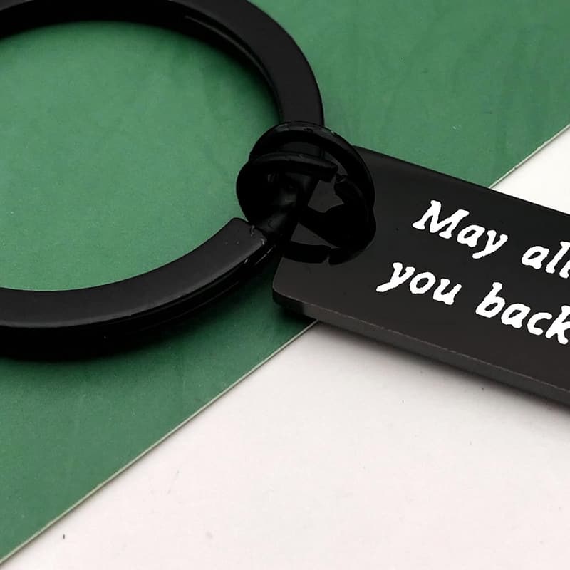 Father's Day Keychain Gift - Trucker's Prayer for Dad
