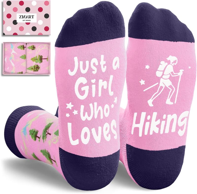 Funny Socks for Girls - Perfect for Tennis, Hiking, and Swimming