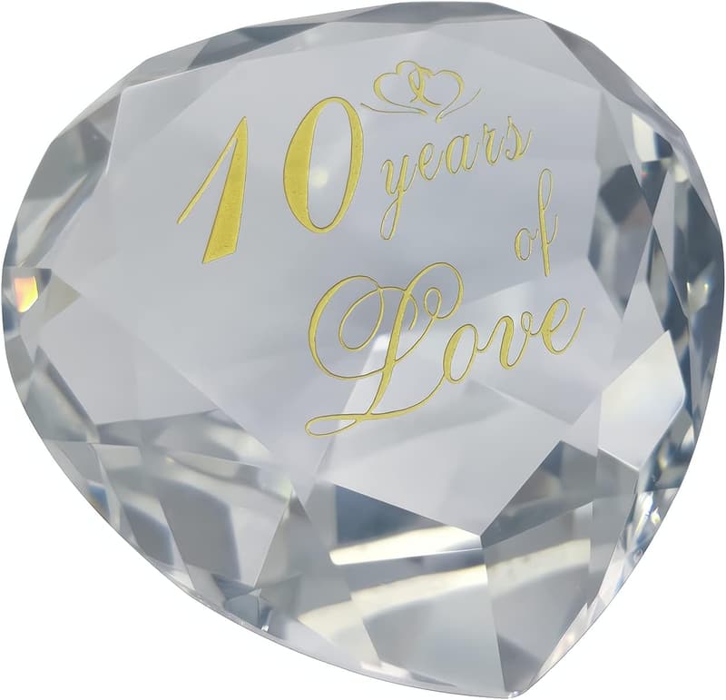 10th Anniversary Crystal Gifts for Couples