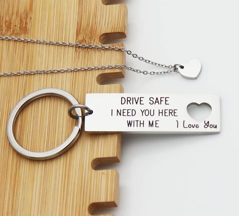Drive Safe Keychain - 