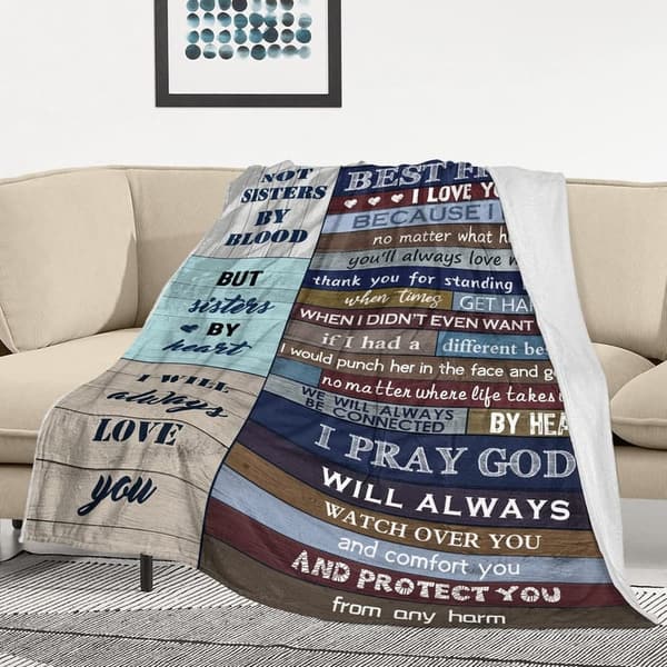 Best Friend Birthday Blanket 60