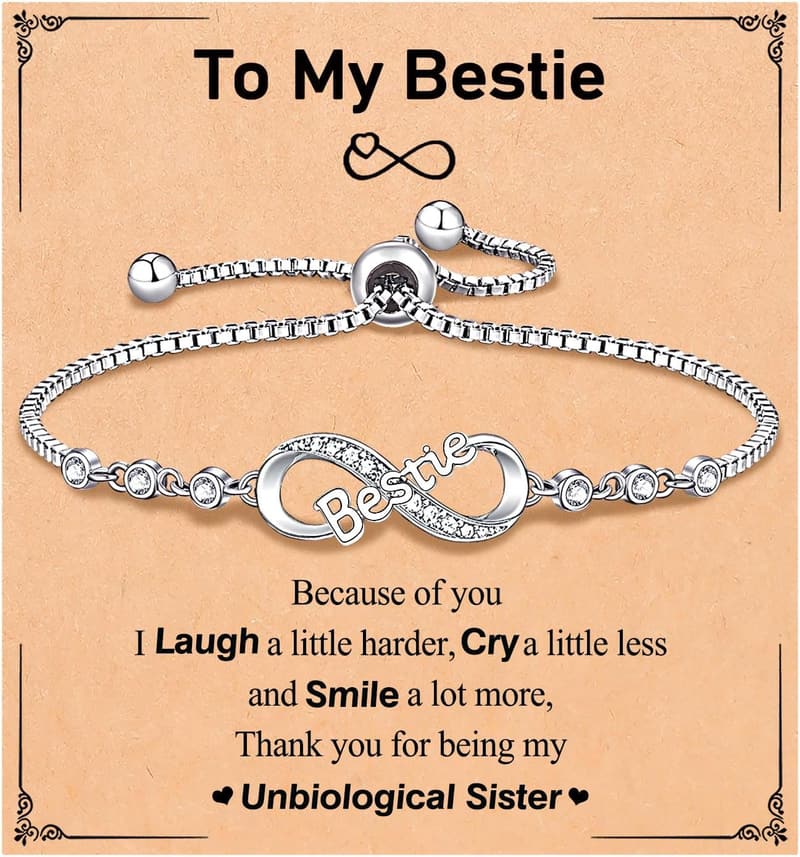Infinity Love Heart Bracelet for Women – Birthday Gift
