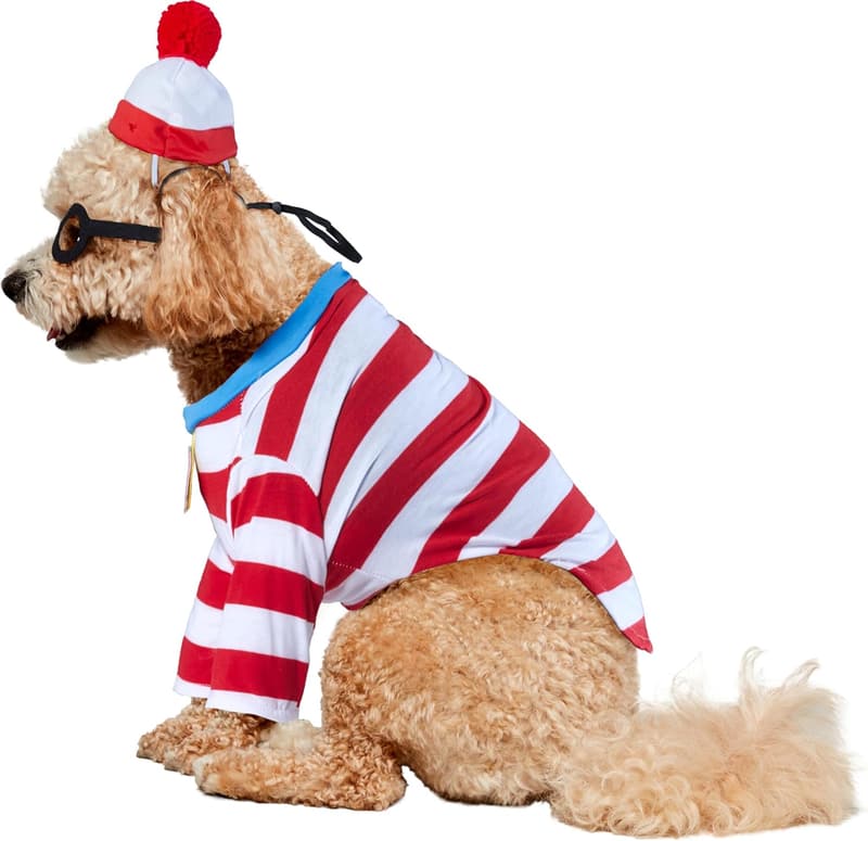 Halloween X-Large Where's Waldo Pet Costume