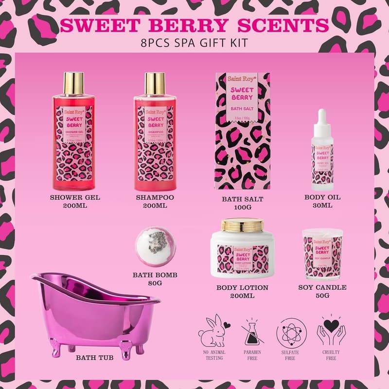 Mother's Day Aromatherapy Spa Gift Basket for Women