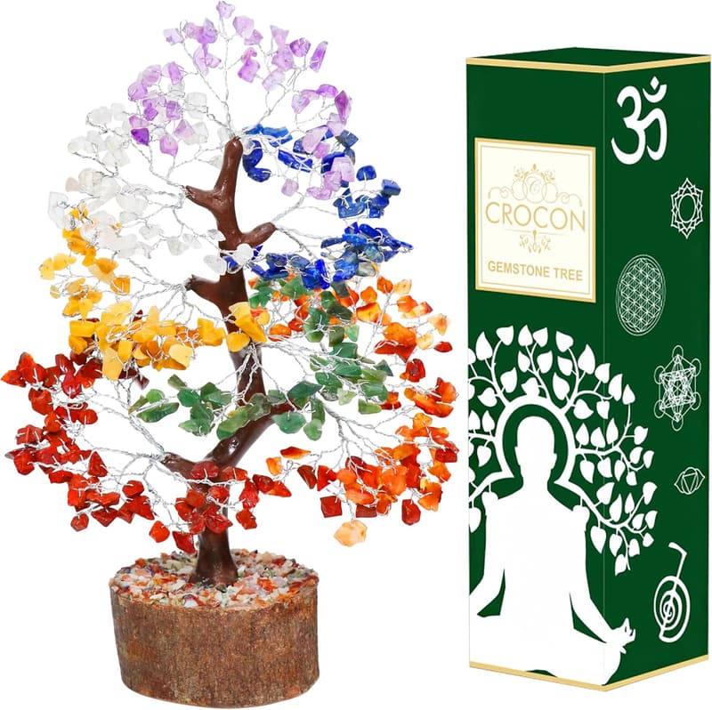 Chakra Crystal Tree of Life - Birthday Gift for Women