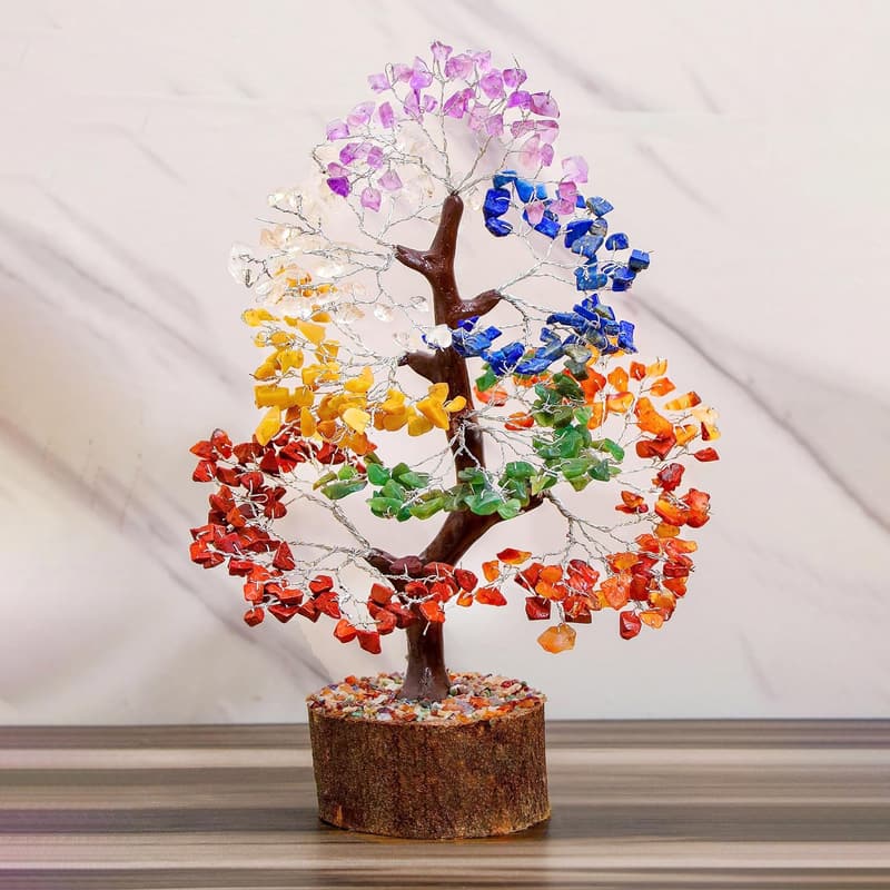 Chakra Crystal Tree of Life - Birthday Gift for Women