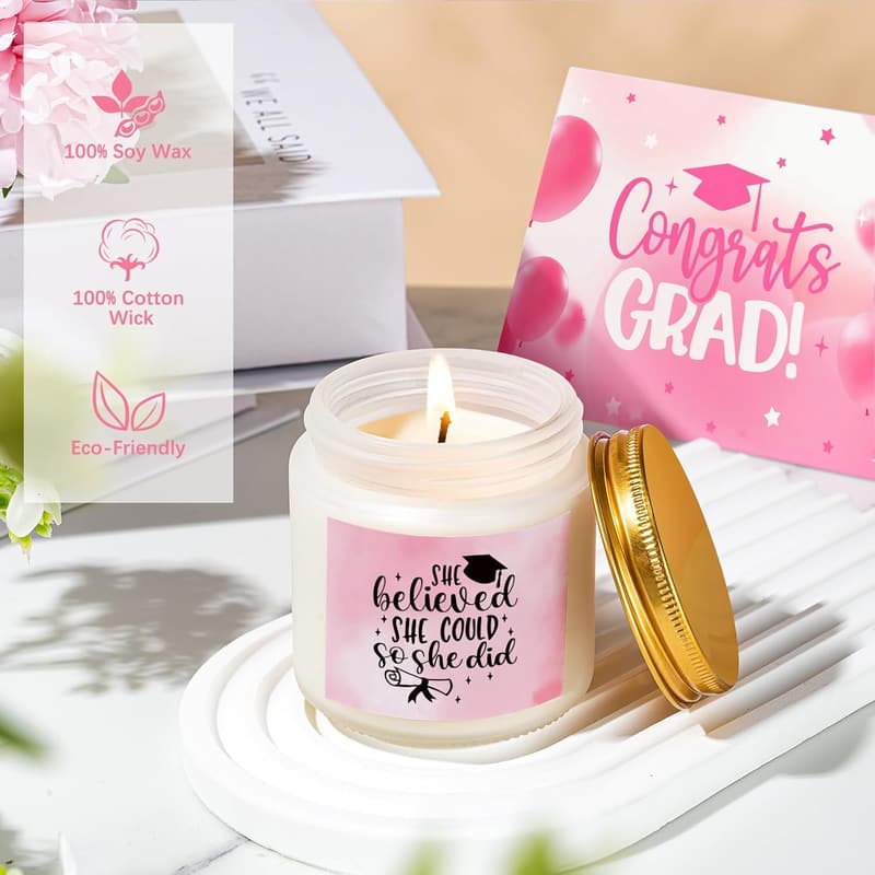 Class of 2025 Graduation Gift Set for Her - 8pcs Unique Collection