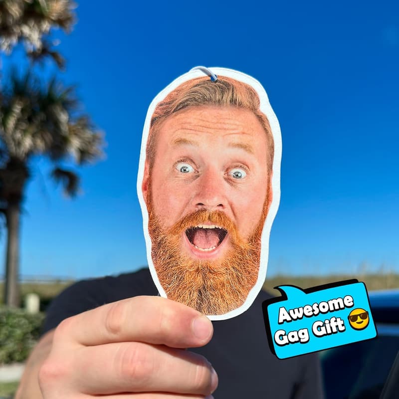 Personalized Photo Air Freshener for Cars - Custom Gift
