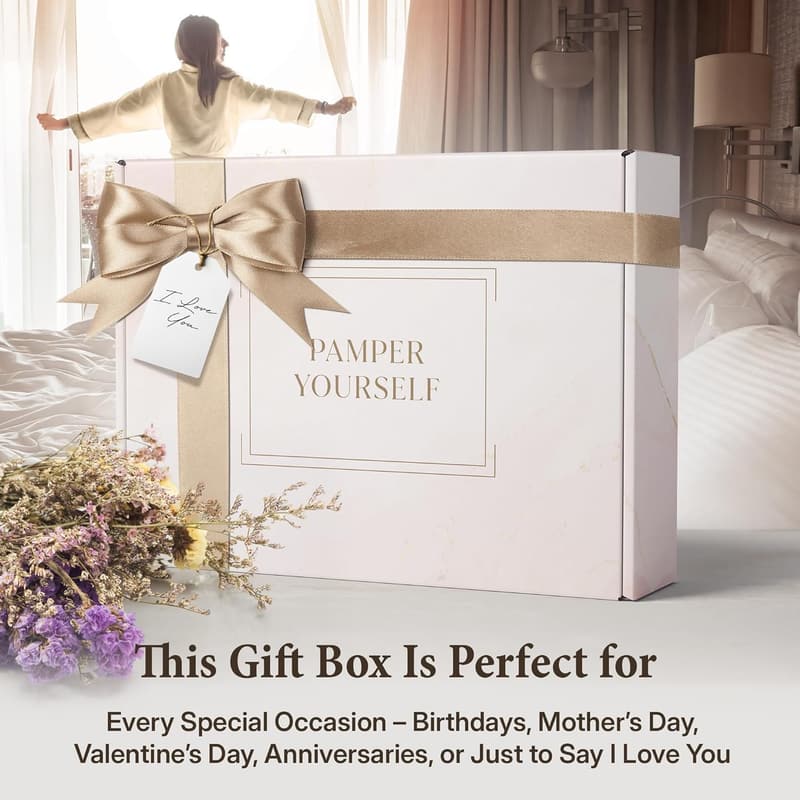Luxury 17-Piece White Tea & Coconut Bath Set for Self-Care