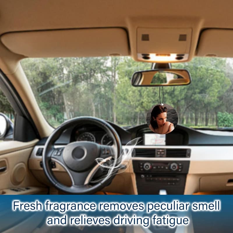 Custom Logo Car Air Fresheners - Bulk Personalized Gift for Car Owners