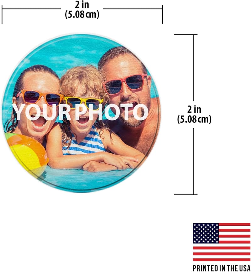 Personalized Photo Car Air Freshener Vent Clip