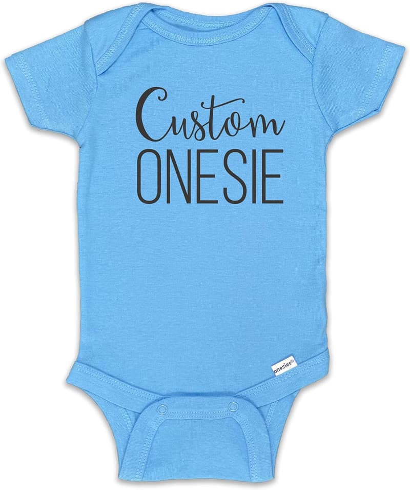 Personalized Baby Onesie Bodysuit for Newborns