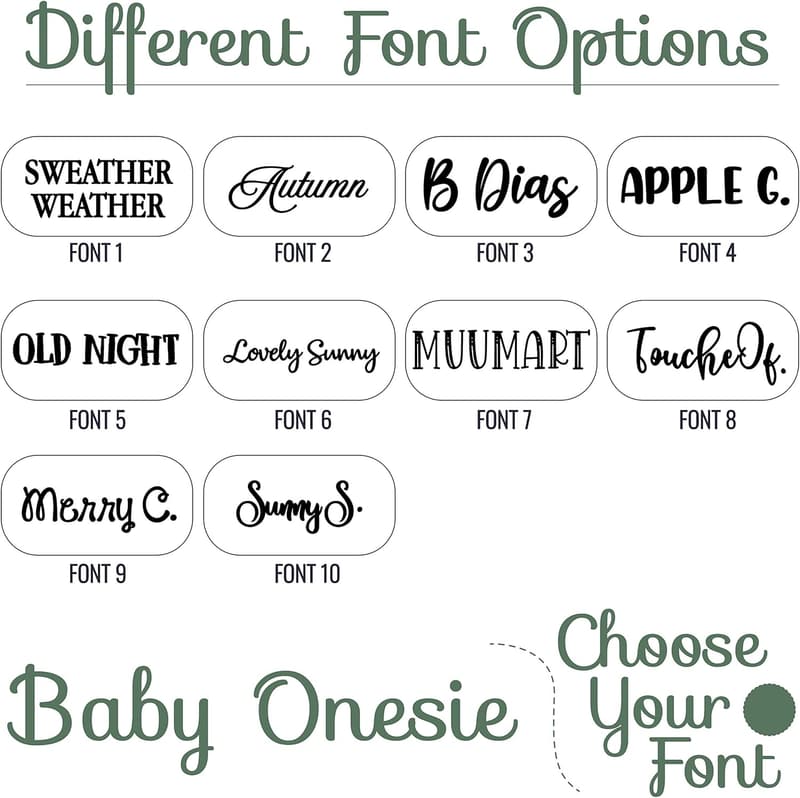 Customized Newborn Bodysuit Set with Beanie