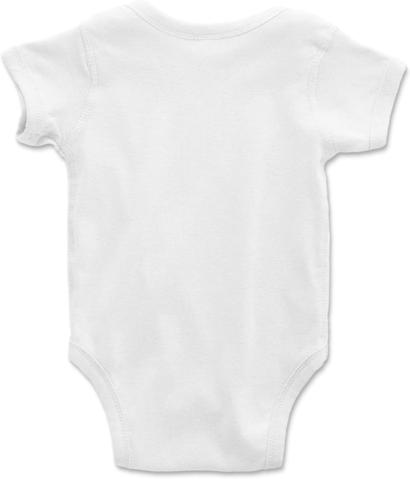 Personalized Dog Design Baby Bodysuit for 0-24 Months