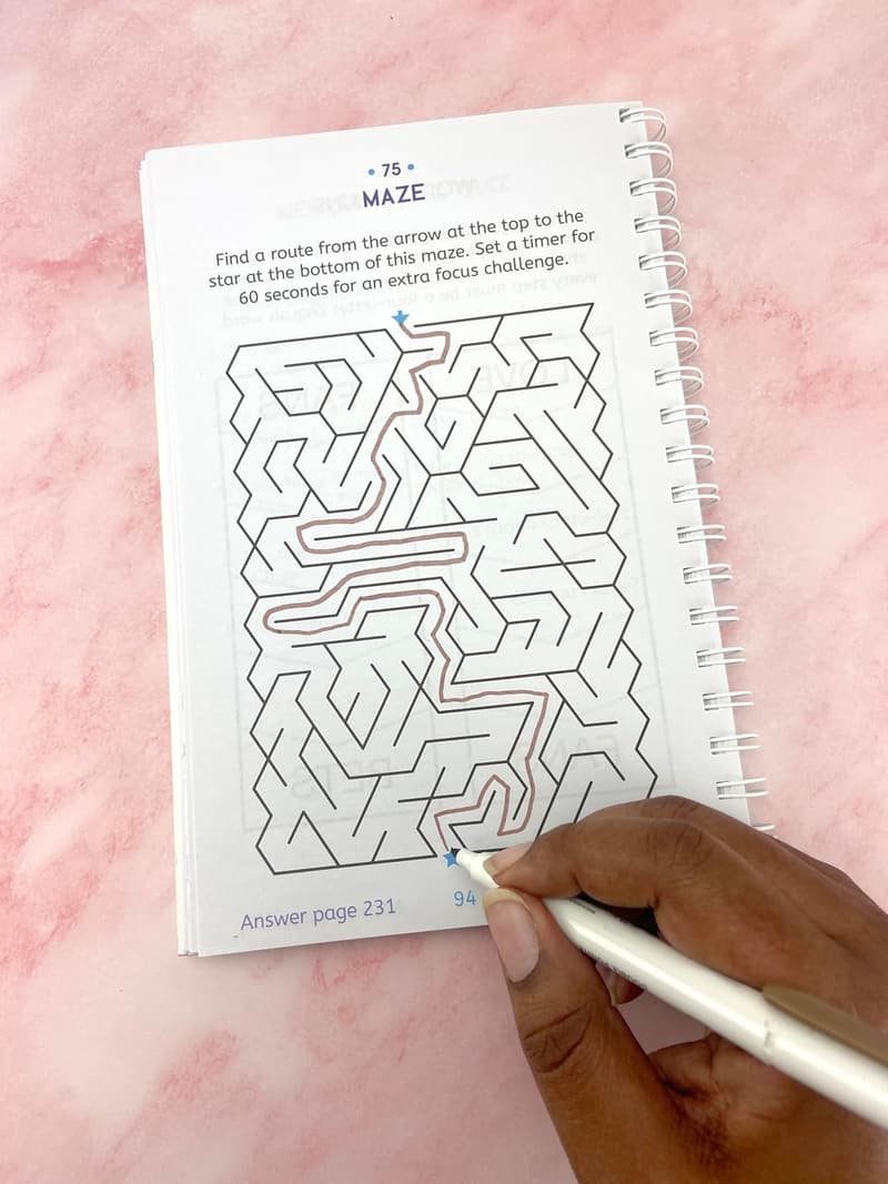 Memory Puzzles for Adults: 175+ Easy-Read Activities