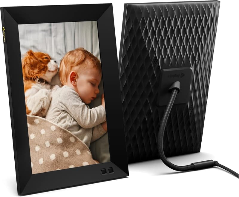 Nixplay WiFi 10.1-Inch Smart Digital Photo Frame