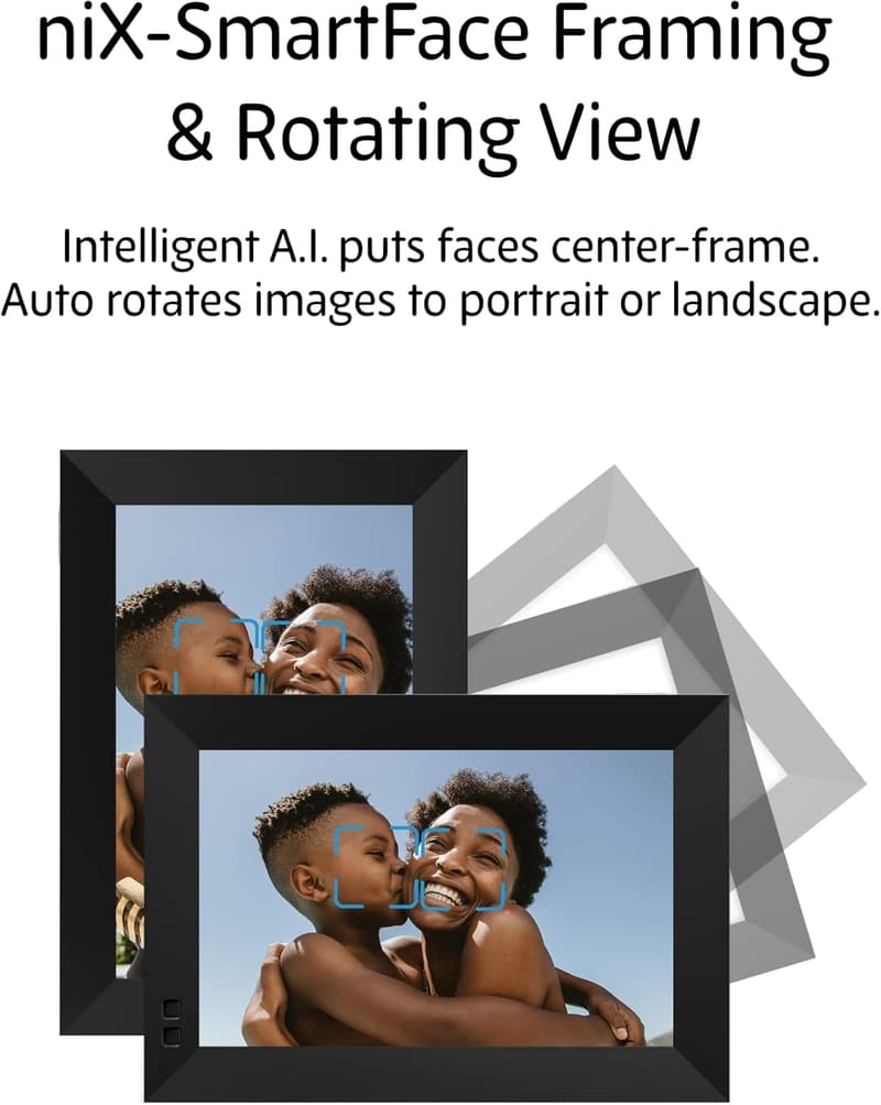 Nixplay WiFi 10.1-Inch Smart Digital Photo Frame