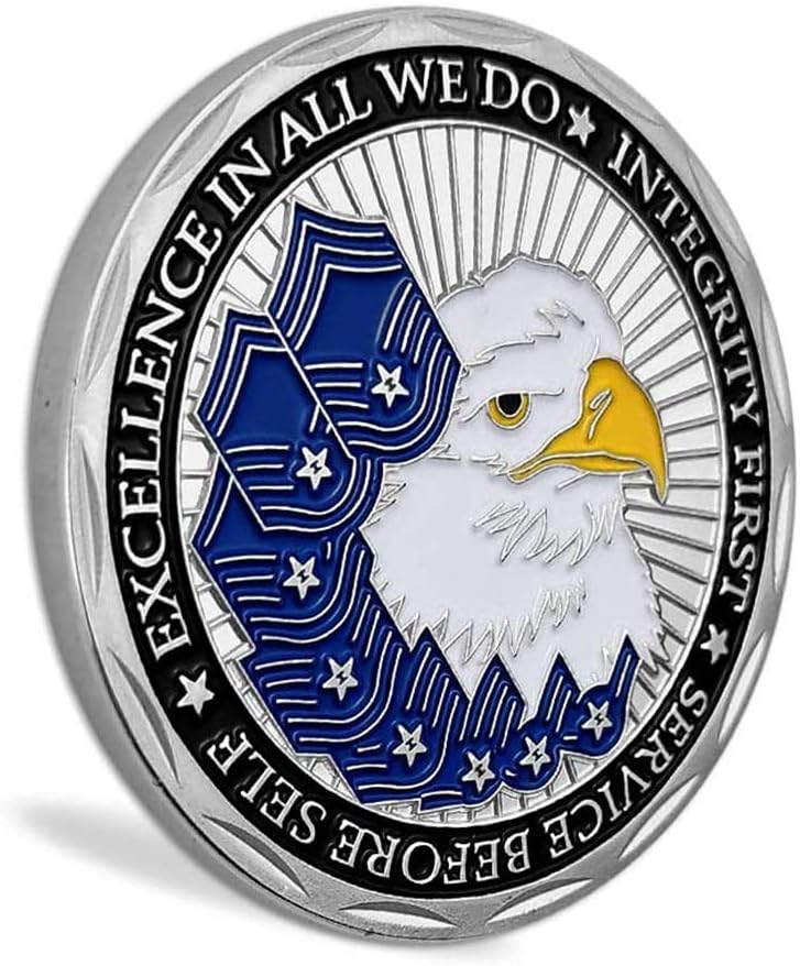 Airman's Creed Military Challenge Coin - Veteran Gift