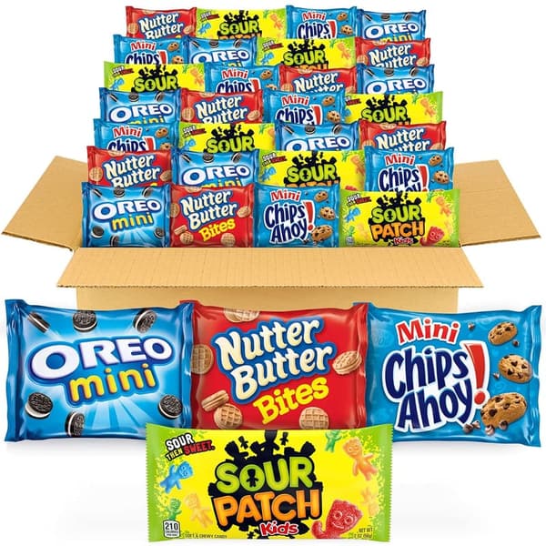 Cookies & Candy Variety Pack - 32 Snack Packs