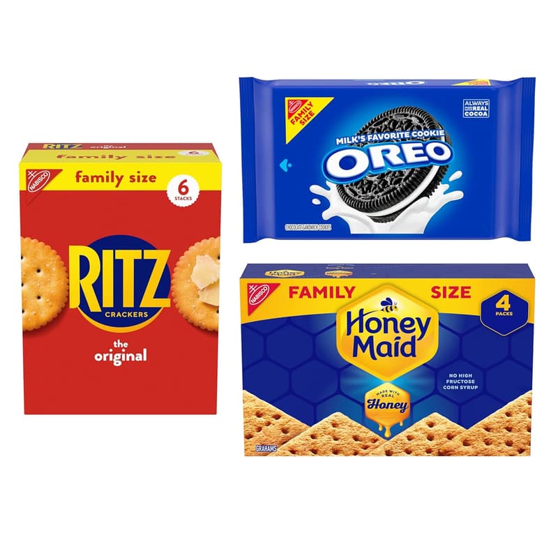 Family Size Variety Pack: OREO, RITZ & Honey Maid Crackers