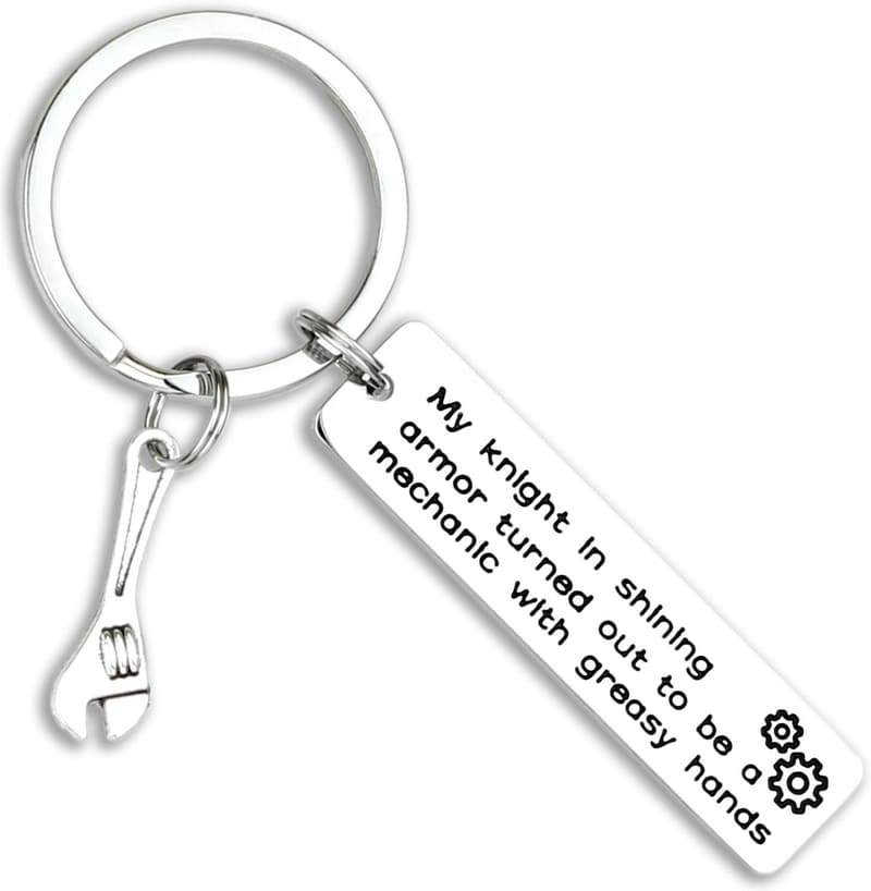 Valentine's Day Keychain for Mechanics - 