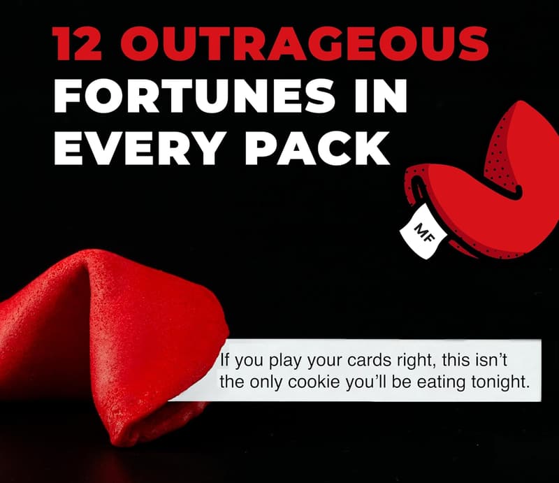 Funny Fortune Cookies for Date Night & Bachelorette Parties - Box of 12