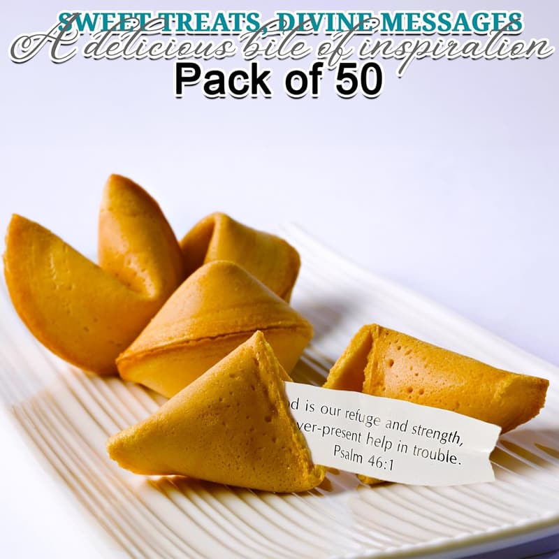 Easter Bible Verse Fortune Cookies - Sweet Treats