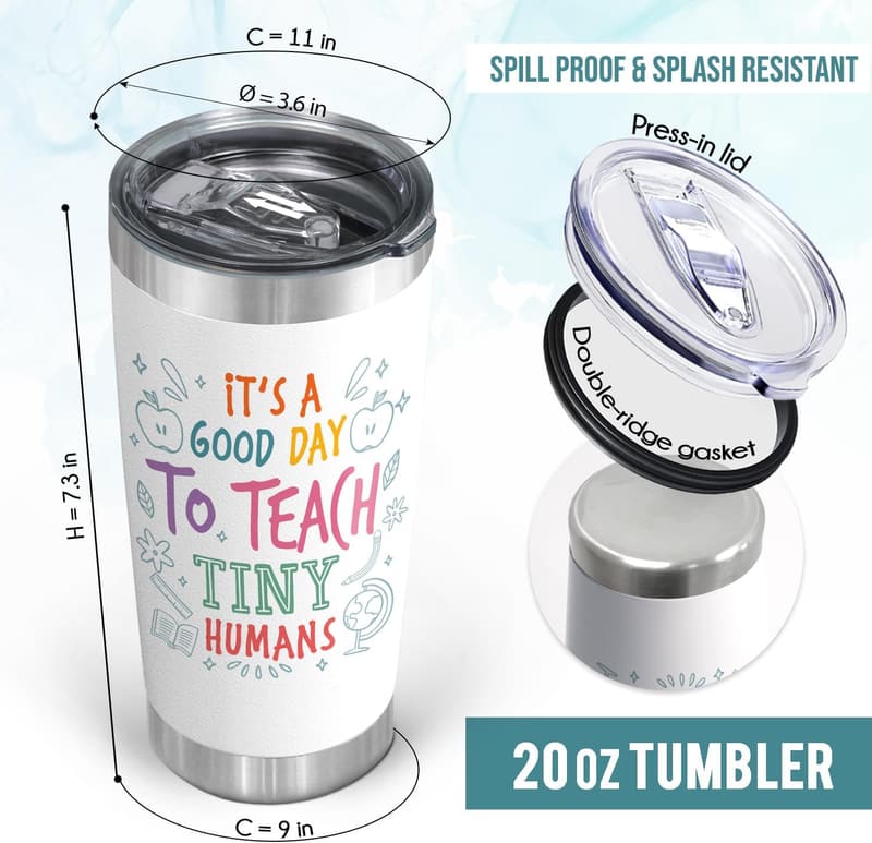 Teacher Appreciation - 20 oz Insulated Stainless Steel Tumbler