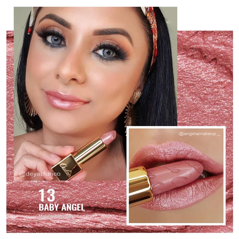 Vegan Lipstick Set - 3 High-Impact Moisturizing Shades for Women