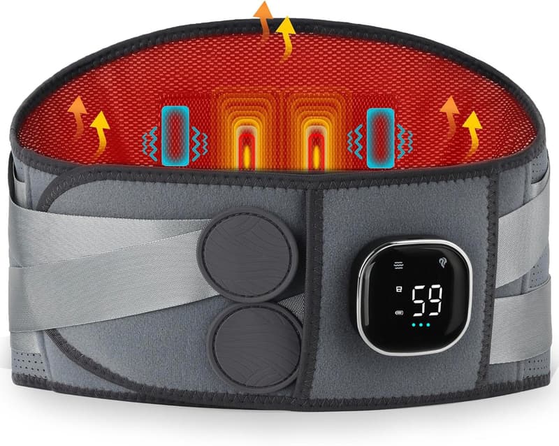 Cordless Heating Pad for Back Pain Relief - Father's Day Gift
