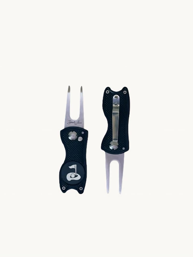 Golf Divot Repair Tool with Magnetic Marker & Clip for Men