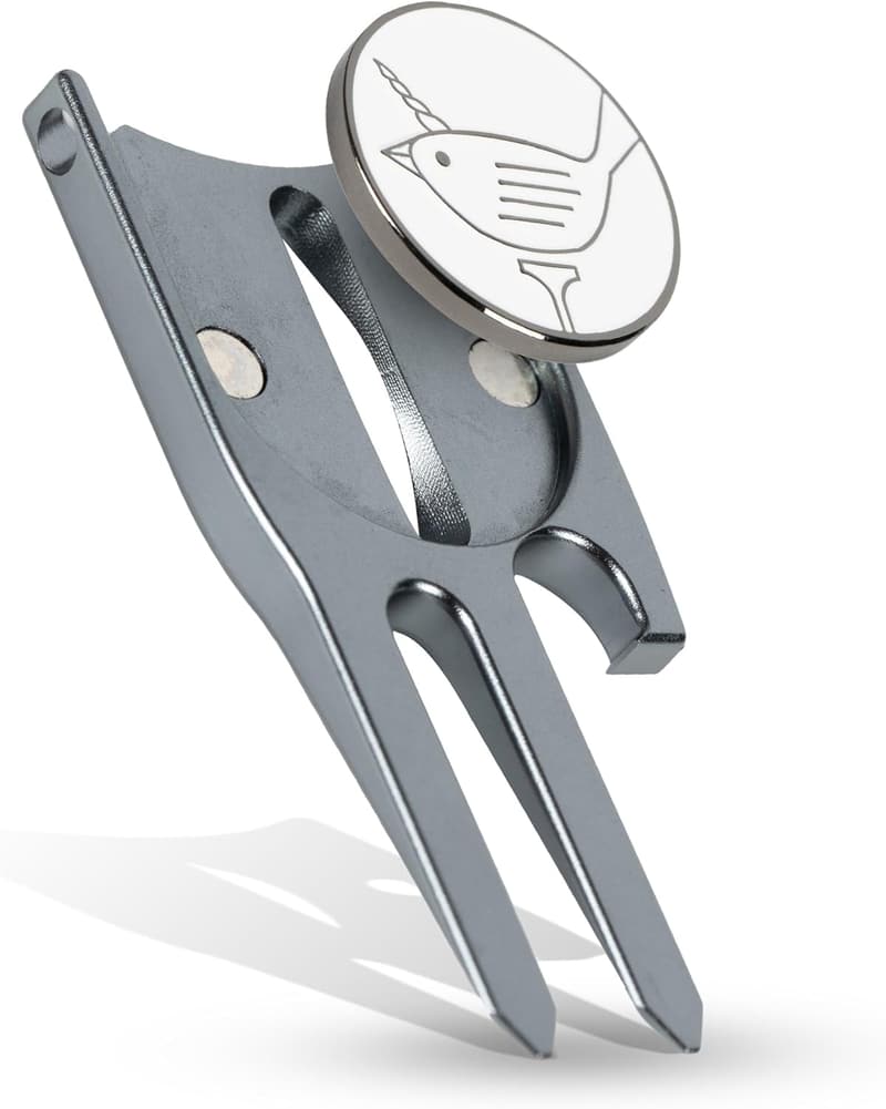 6-in-1 Golf Divot Tool with Ball Marker