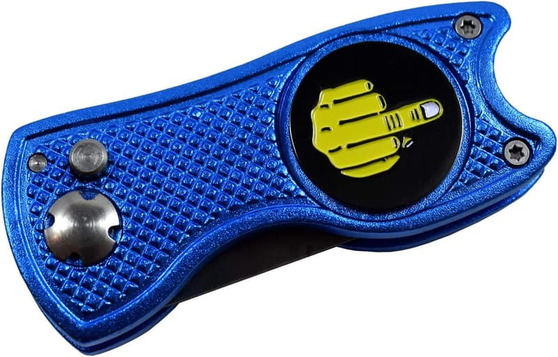 Funny Golf Divot Repair Tool with Ball Markers - Great Gift