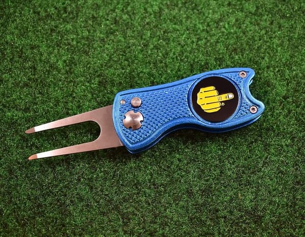 Funny Golf Divot Repair Tool with Ball Markers - Great Gift