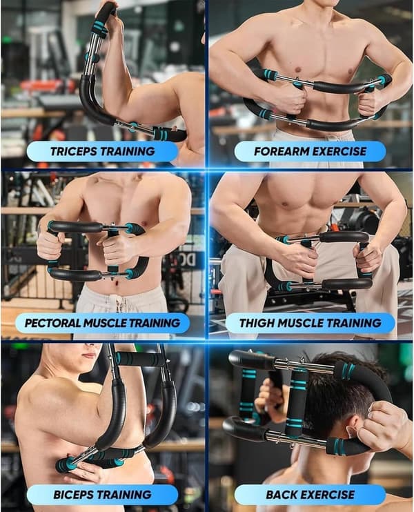 Adjustable 40-100lb Twister Arm Trainer for Portable Workouts