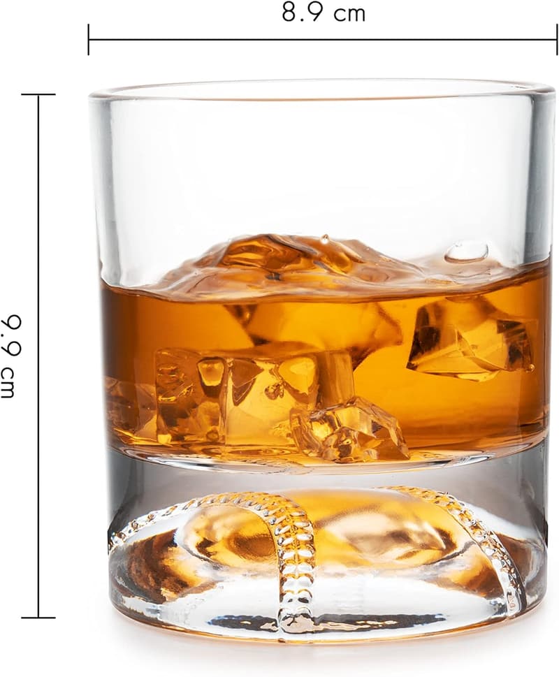 Baseball-Themed Whiskey Glass - 12oz Gift for Dads & Coaches