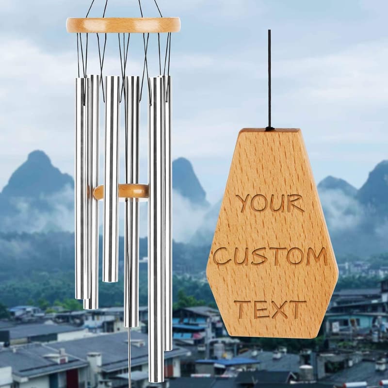 Personalized Wind Chime for Loss of Loved One