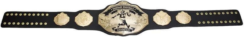 Fantasy Football Championship Trophy Belt Prize