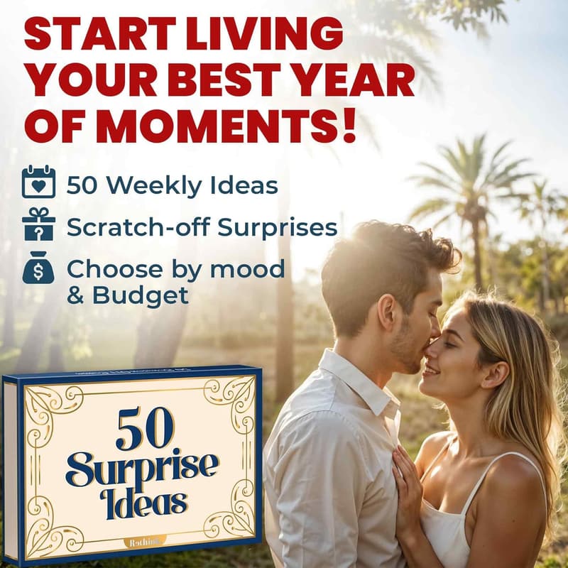 Couples' Romantic Scratch-Off Cards for Fun & Connection
