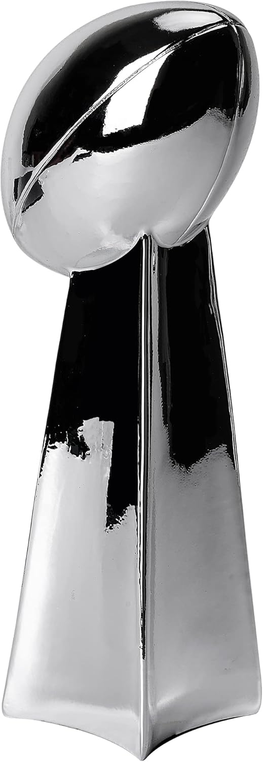 Fantasy Football Trophy - Chrome Replica First Place Award