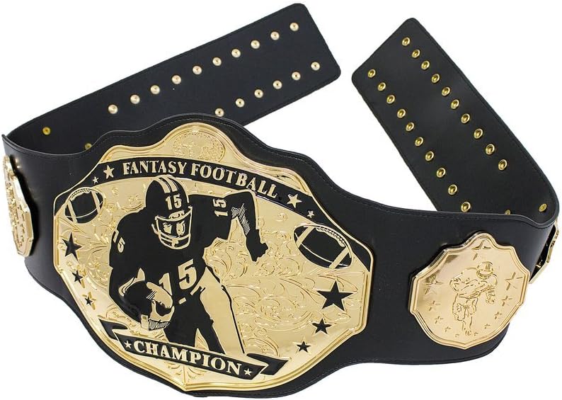 Fantasy Football Championship Belt Trophy Award